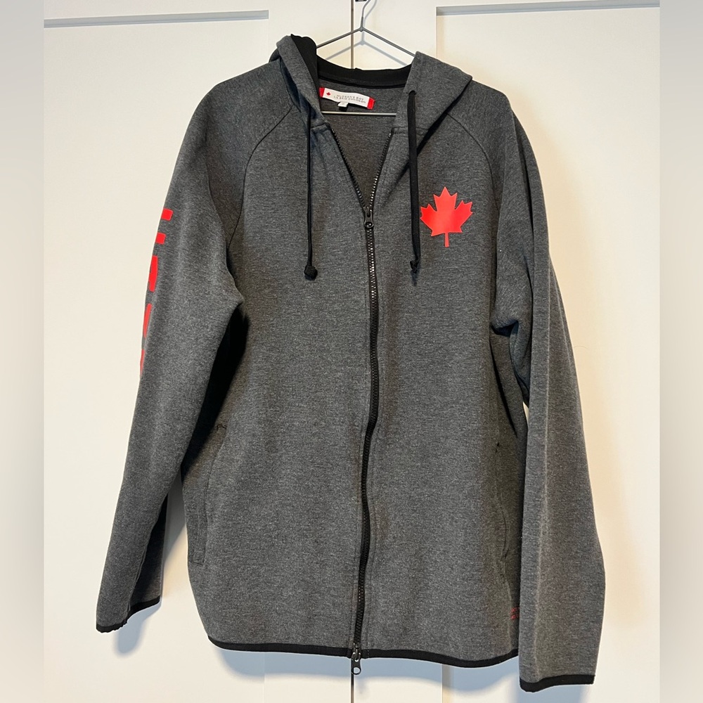Men’s Canadian Olympic full zip hoodie